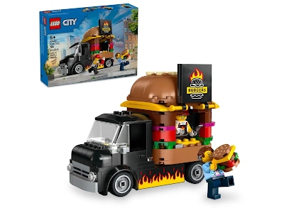 Lego City 60404 Furgone degli hamburger