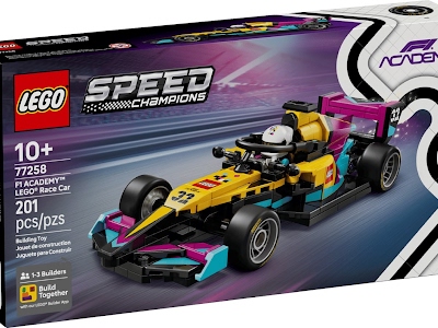 Lego Speed Champions 77258 Auto da corsa F1 Academy