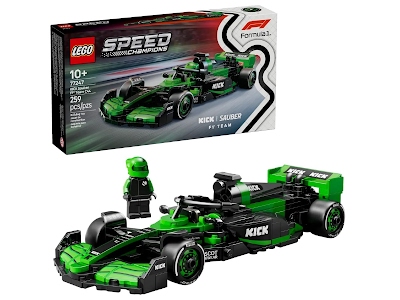 Lego Speed Champions 77247 Auto da corsa KICK Sauber F1 Team C44