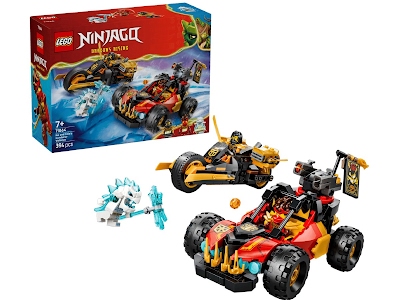 Lego Ninjago 71864 Veicoli combinanti di Kai e Cole