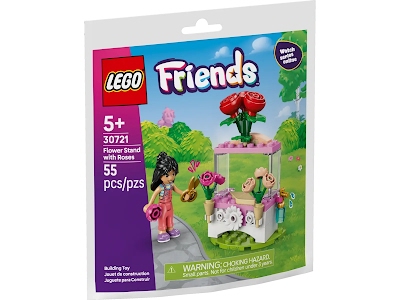 Lego Friends 30721 Bancarella di fiori con rose