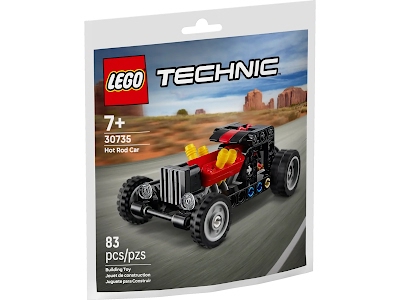 Lego Technic 30735 Polybag Hot Rod Auto d'Epoca