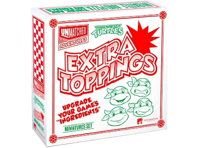 Unmatched Teenage Mutant Ninja Turtles Miniatures Set