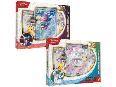 Pokemon ITA 30th Anniversario Collezione Greninja & Sylveon
