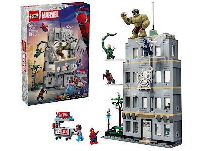 Lego Marvel 76350 Scontro epico: Spider-Man vs. Hulk