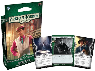 Arkham Horror LCG Investigatore Andr&eacute; Patel