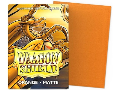 Dragon Shield Buste Protettive Mini Japanese da 60 - Matte Orange