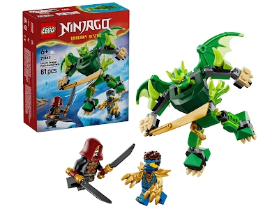 Lego Ninjago 71862 Battle Pack Mech Drago di Lloyd