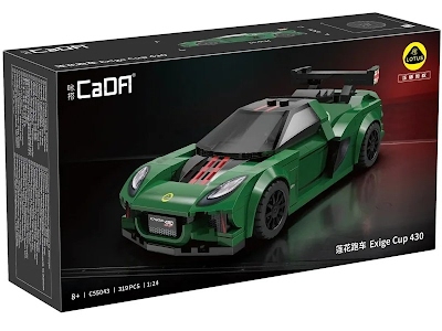 CaDA Lotus Exige Cup 430 &ndash; 1:24, 319 Pezzi