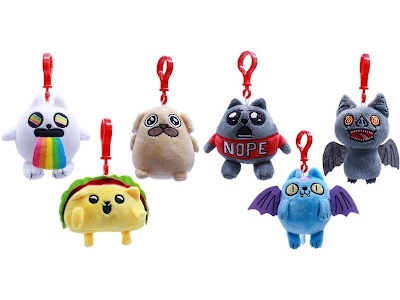 Exploding Kittens 3" Plush Backpack Hangers