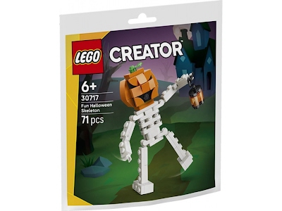 Lego 30717 Polybag Creator Divertente Scheletro di Halloween