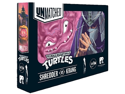Unmatched Teenage Mutant Ninja Turtles Shredder vs Krang