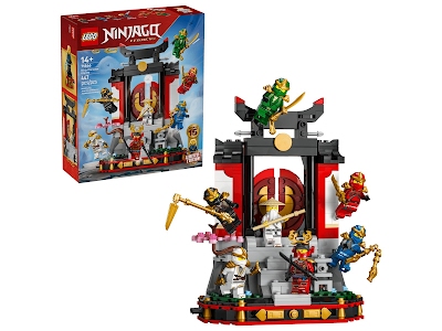 Lego Ninjago 71866 Display personaggi Ninja &ndash; 15&deg; anniversario