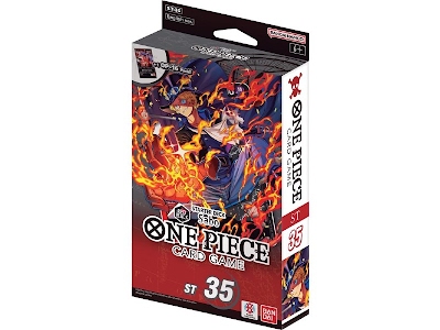 One Piece ENG Starter Deck Red/Black Sabo ST-35