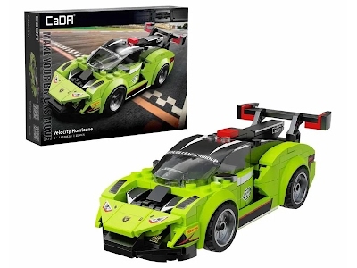 Set Costruzioni Auto da Corsa Velocity Hurricane 1:24 165 pezzi