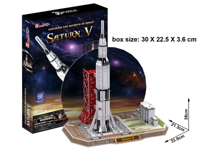 Puzzle 3D Saturn V
