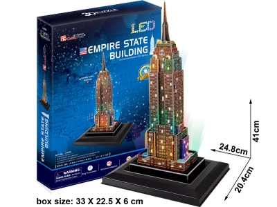Puzzle 3D Empire State Building New York