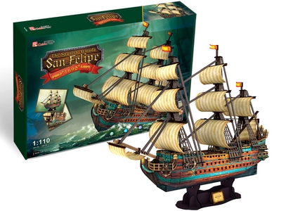 Puzzle 3D The San Felipe Veliero