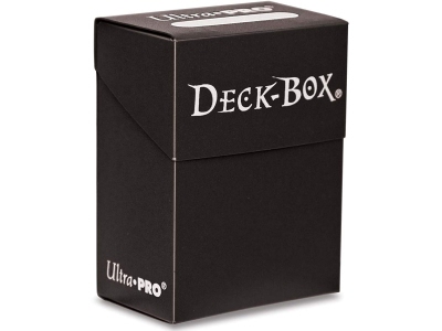 Ultra Pro Deck Box Black 80+