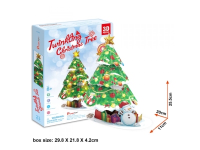 Puzzle 3D Albero di Natale