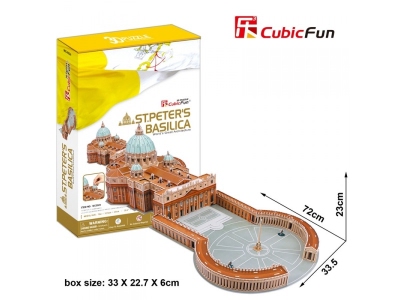 Puzzle 3D Basilica di San Pietro Roma