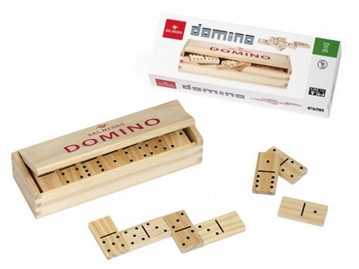 Giocare a Domino Su Un Tavolo Di Legno. Domines Di Gioco. Effetto Domino  Reazione a Catena E Disastri Fotografia Stock - Immagine di nero, marrone:  183224880