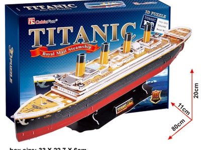 Puzzle 3D Titanic